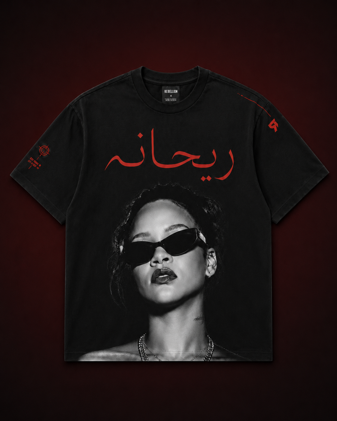 Unisex & Oversized Graphic Tee - Rehana