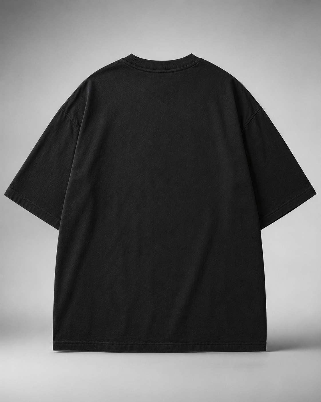 Unisex & Oversized Graphic Tee- B&W Teddy