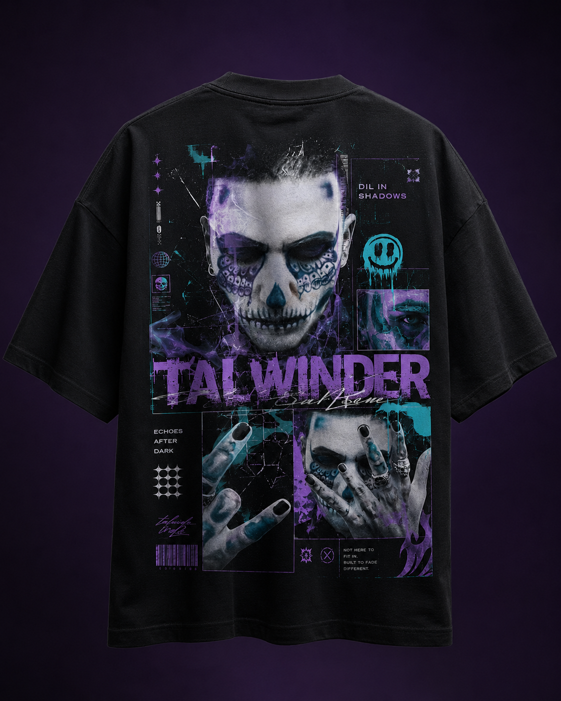 Unisex & Oversized Graphic Tee- Talwinder