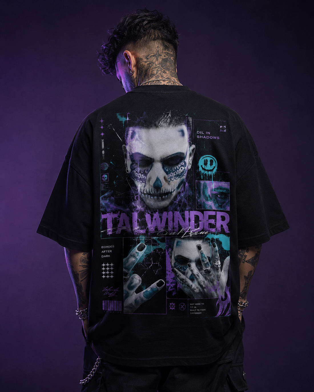 Unisex & Oversized Graphic Tee- Talwinder