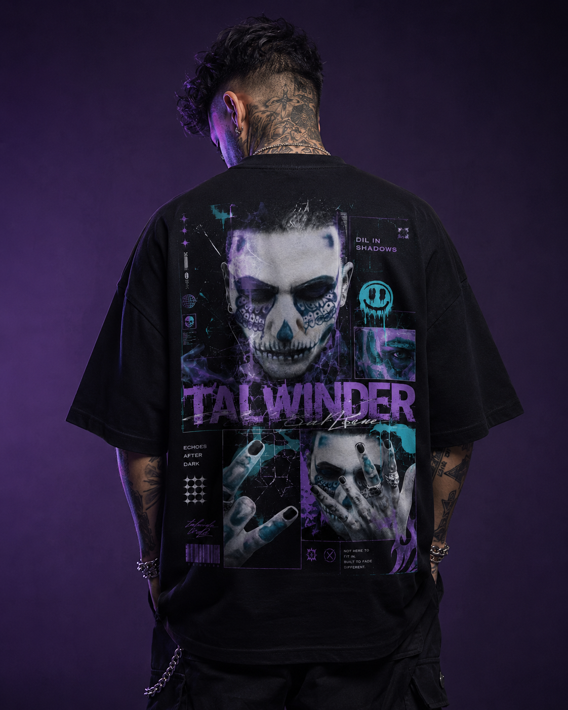 Unisex & Oversized Graphic Tee- Talwinder