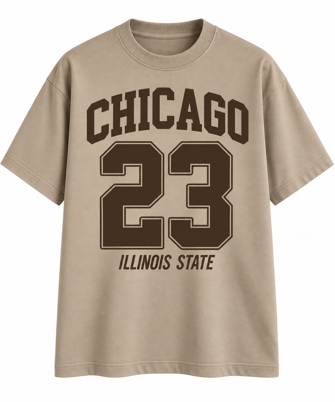 Unisex & Oversized Graphic Tee- CHICAGO 23