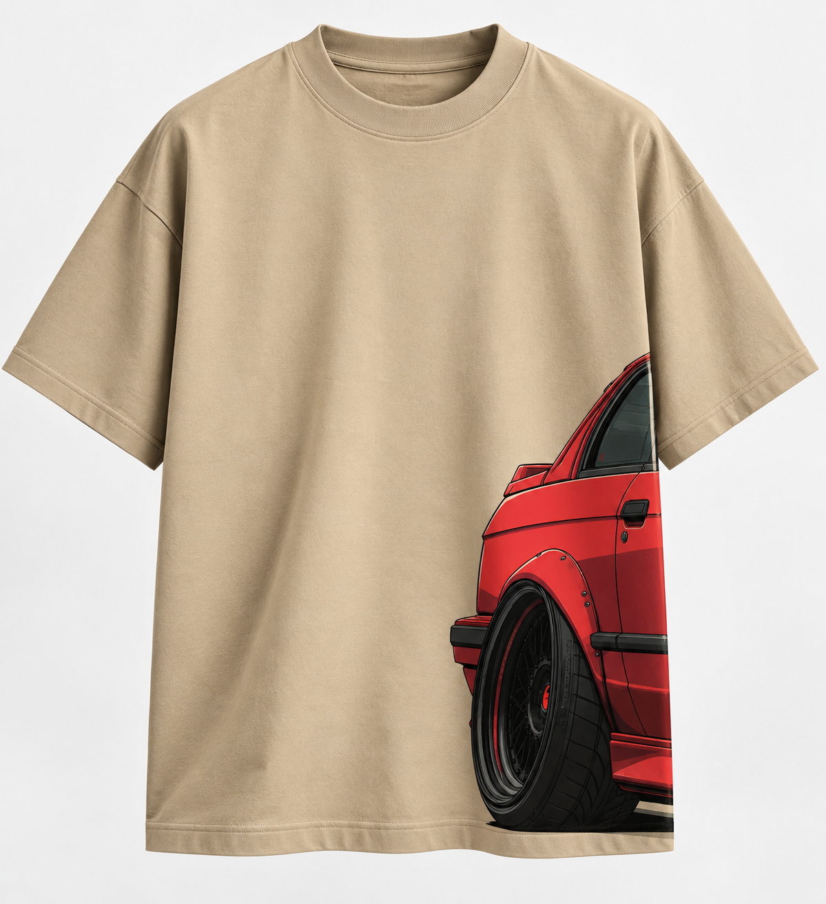 Unisex & Oversized Graphic Tee - GTR