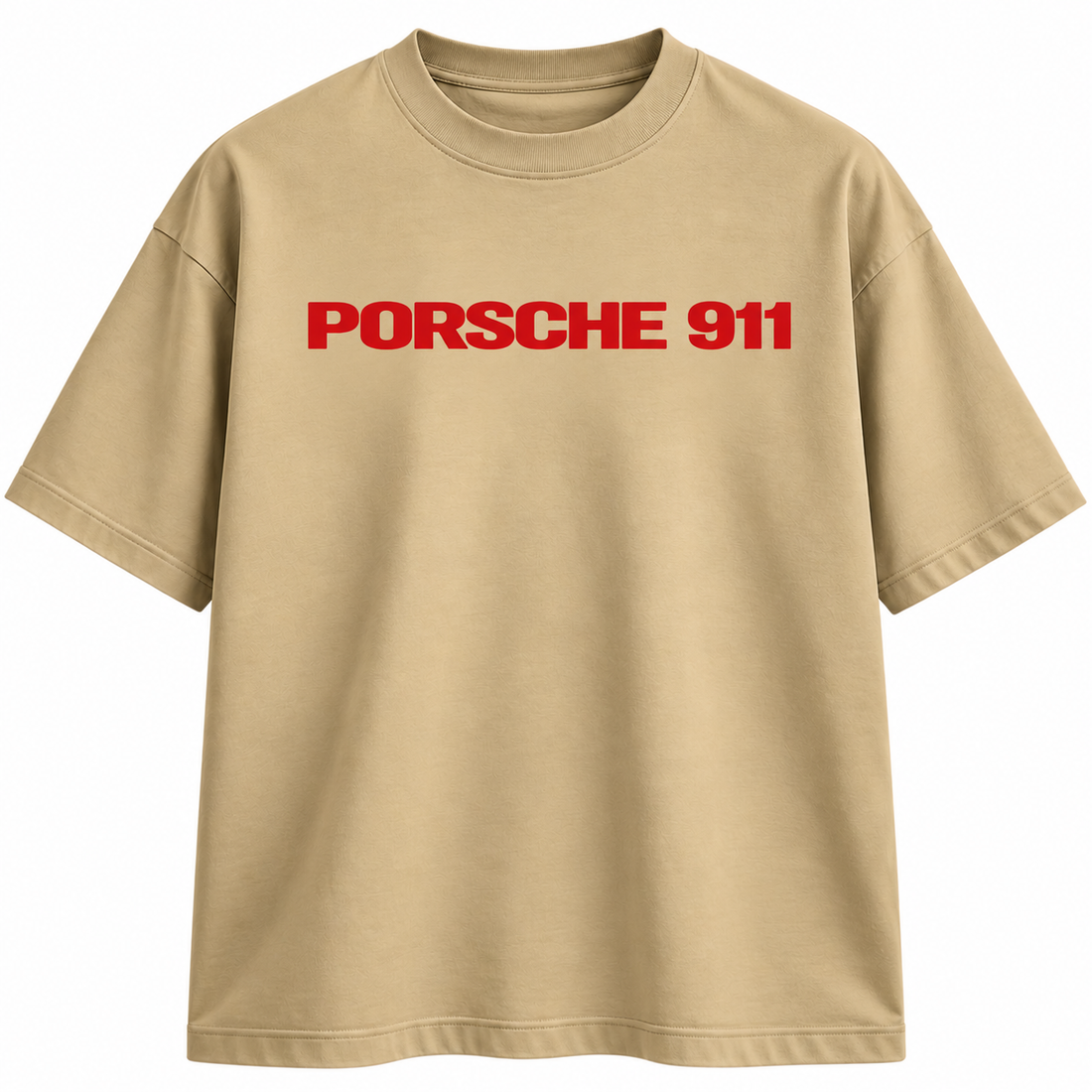 Unisex & Oversized Graphic Tee - PORSCHE 911