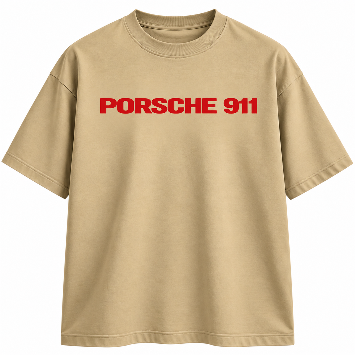 Unisex & Oversized Graphic Tee - PORSCHE 911